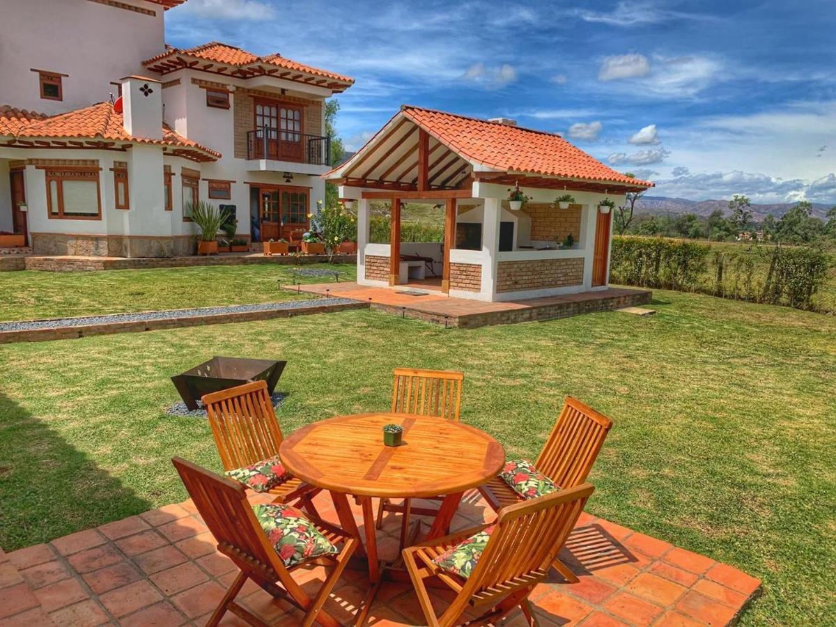 Casa De Las Flores 비야 데 레이바 외부 사진