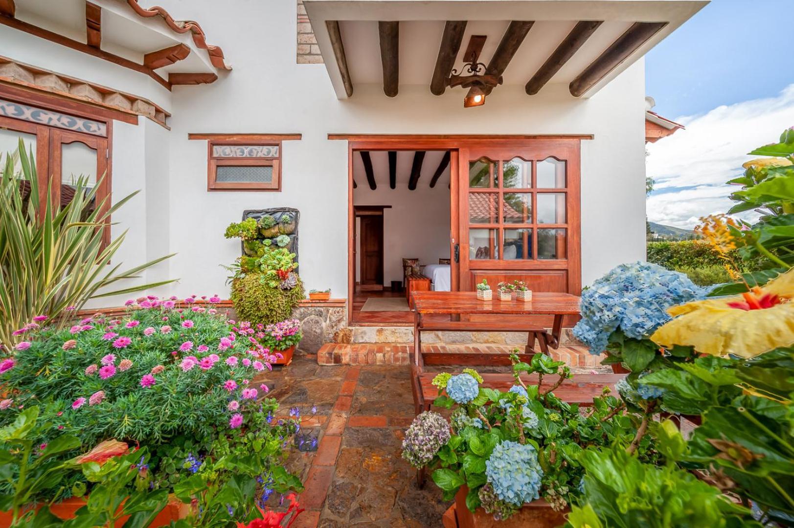 Casa De Las Flores 비야 데 레이바 외부 사진
