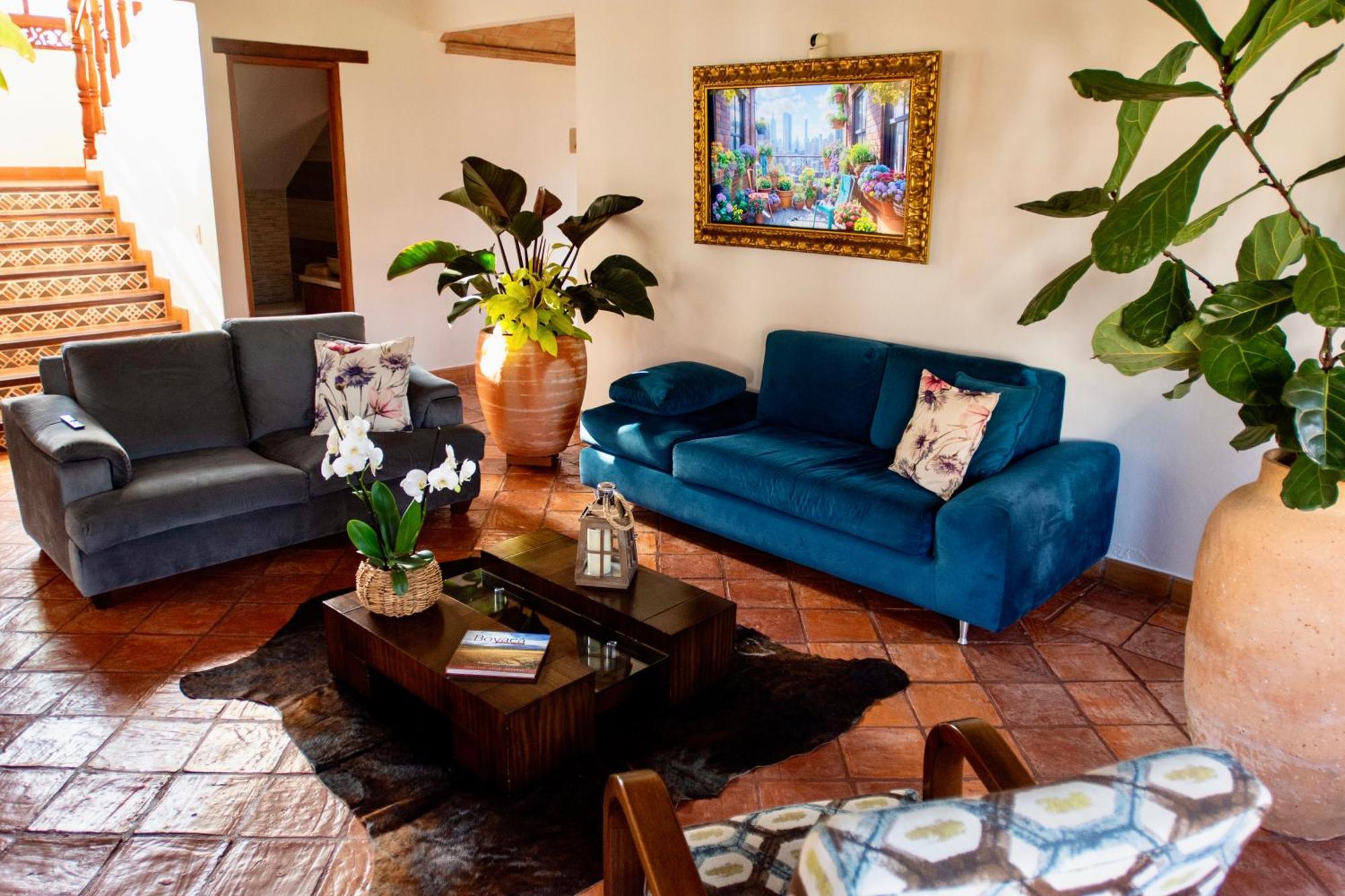 Casa De Las Flores 비야 데 레이바 외부 사진
