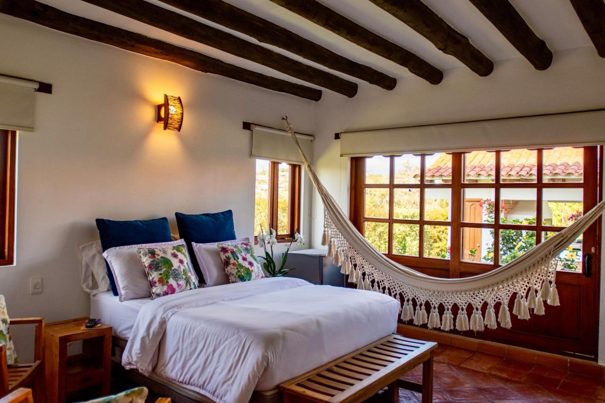 Casa De Las Flores 비야 데 레이바 외부 사진