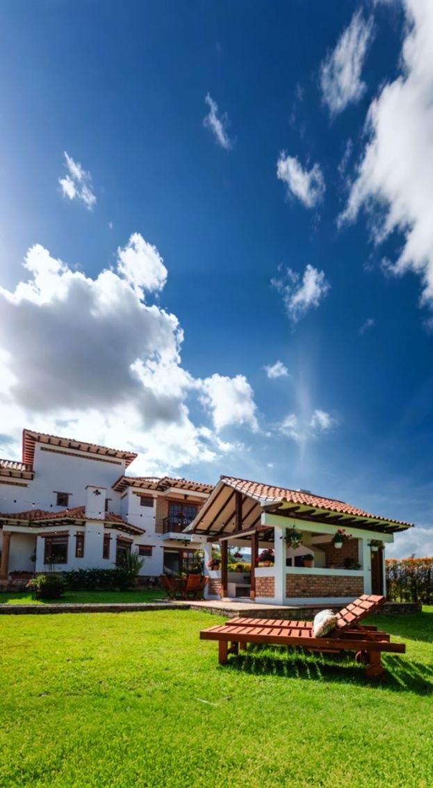 Casa De Las Flores 비야 데 레이바 외부 사진