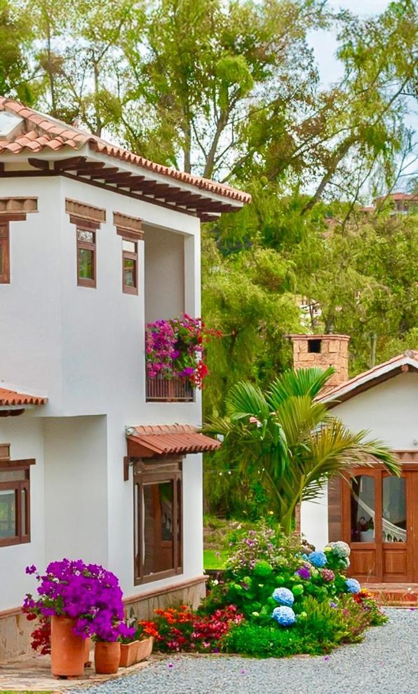 Casa De Las Flores 비야 데 레이바 외부 사진