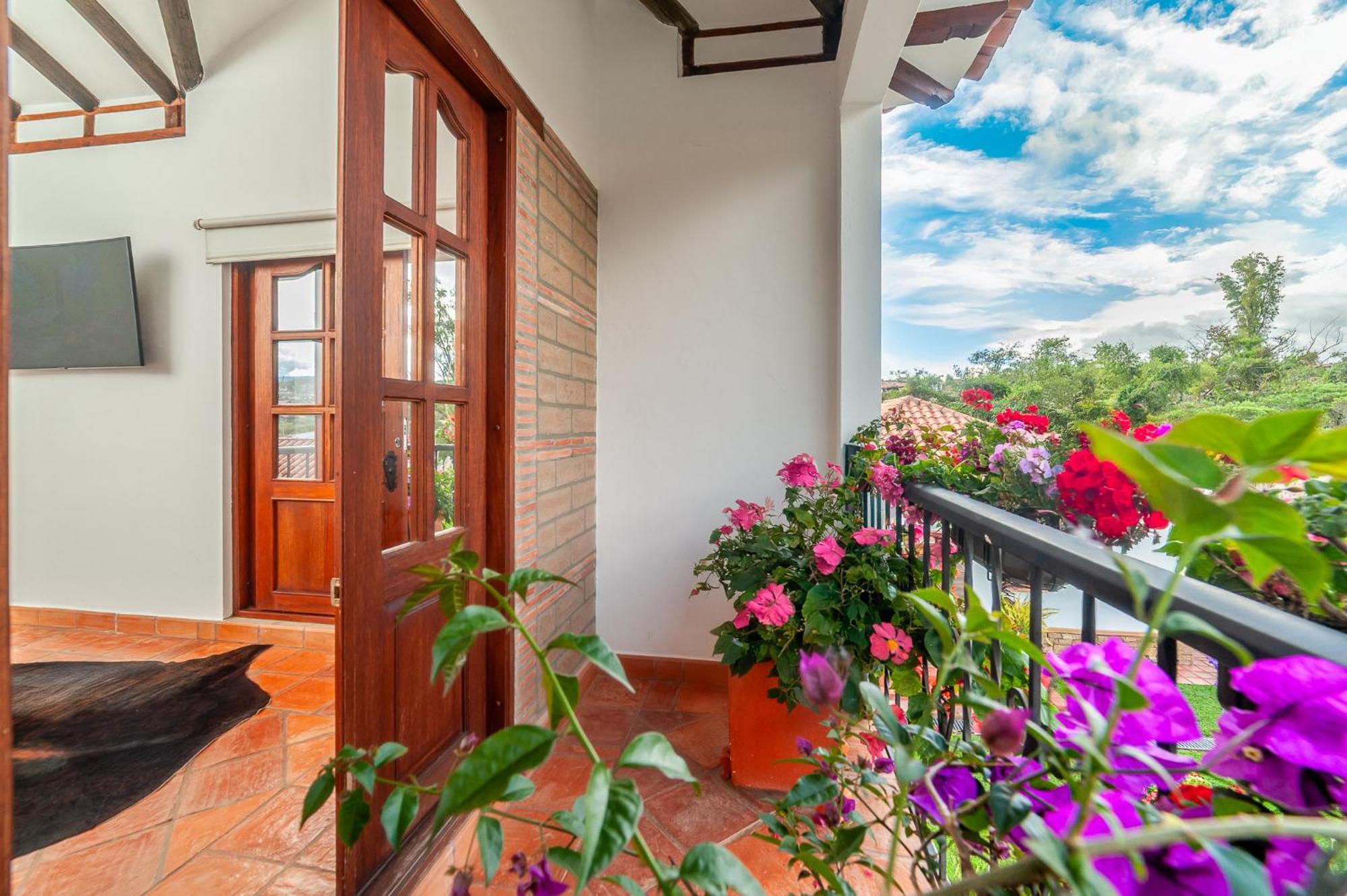 Casa De Las Flores 비야 데 레이바 외부 사진