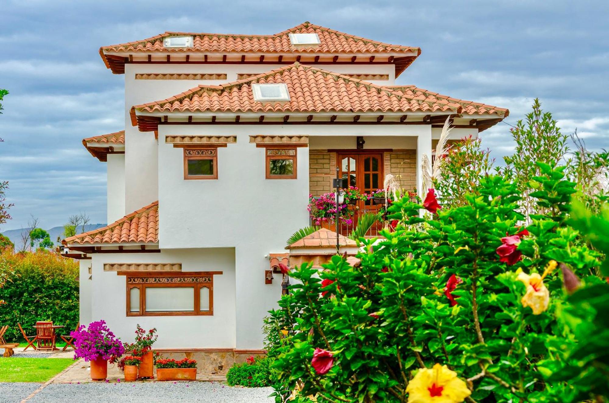 Casa De Las Flores 비야 데 레이바 외부 사진